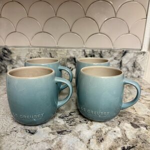 Le Creuset Aqua Stoneware Mug Set